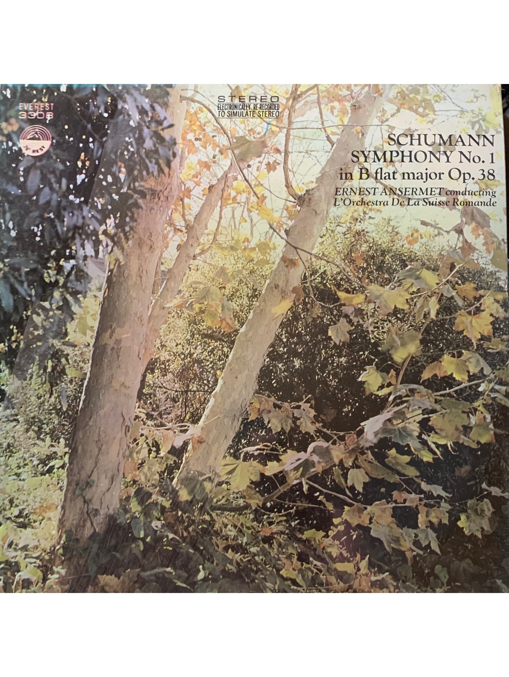 Schumann Symphony No. 1 in B Flat Major Op. 38 Vinyl LP Record Album
